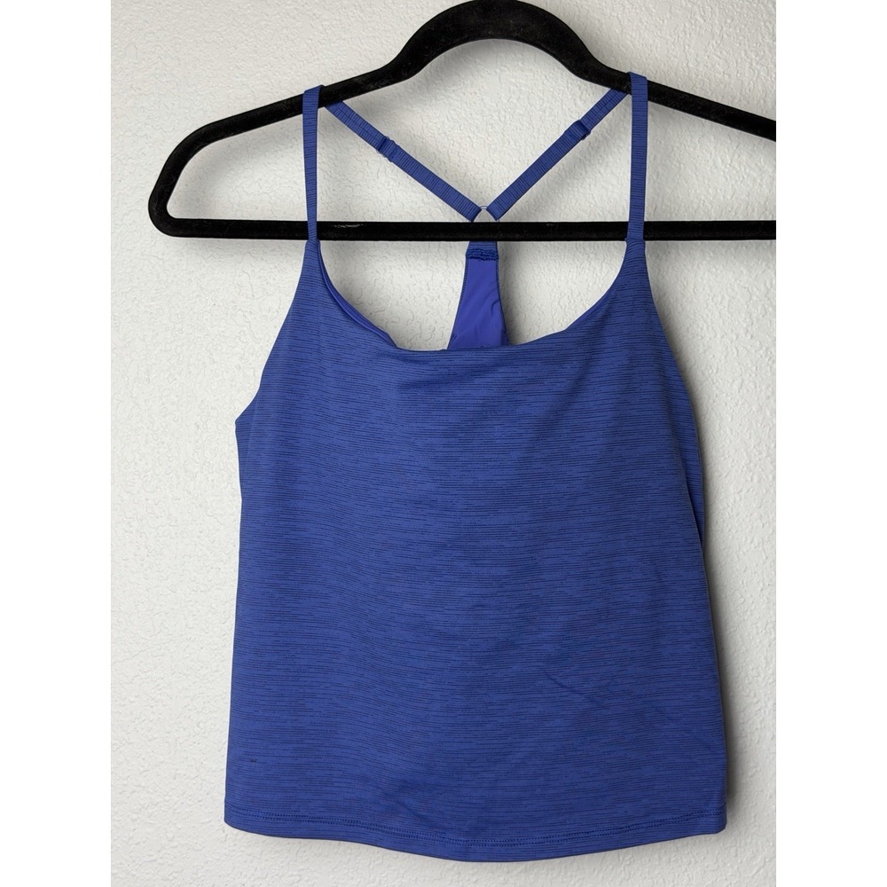 Outdoor Voices Blue Orchid TechSweat Move Free Cami Tank Top Women's Size XL